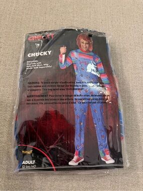 Spirit Halloween Adult Chucky Costume- NEW